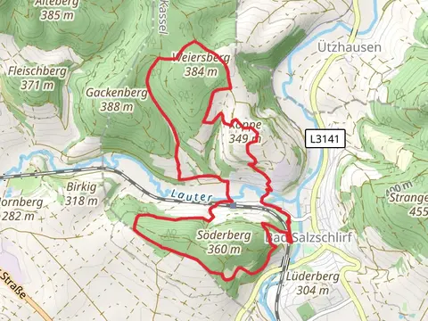 Koppe via Anton-Möller-Weg and Tour de Natur