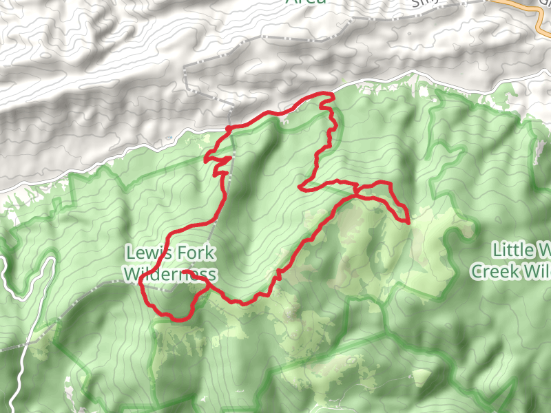 Mount Rogers, Crest and Appalachian Loop Trail