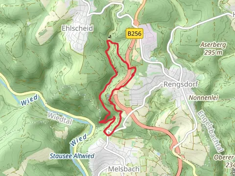 Laubach Wasserfall and Almblick via Waeller Toue Klosterweg