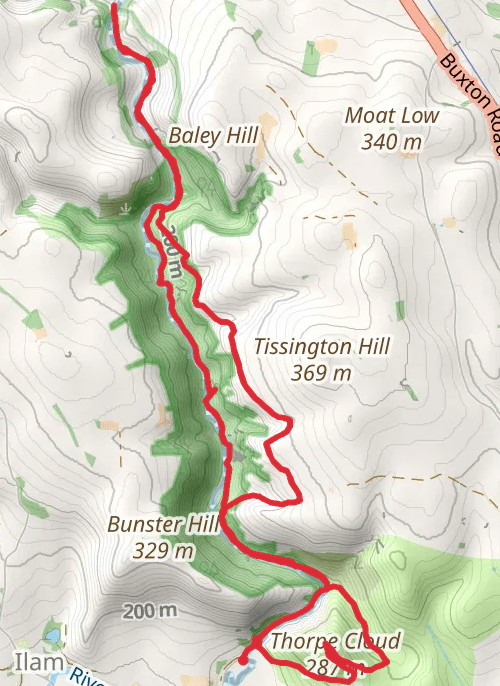 Hike on 11-10-2025 02:02 pm mobile static map