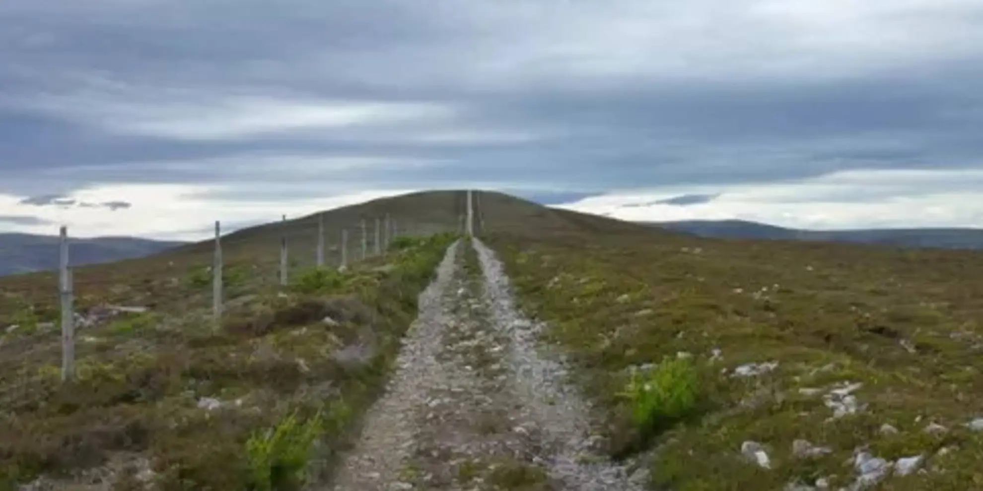 An image depicting the trail Carn Daimh Loop from Tomnavoulin and its surrounding area.