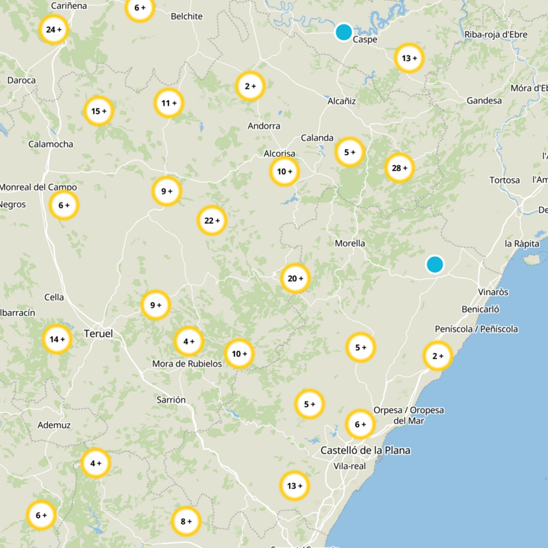 Cantavieja Static Map