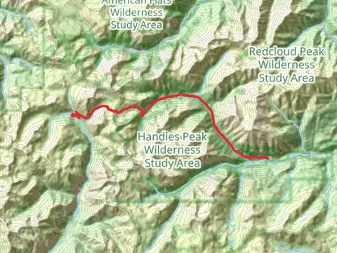 Cinnamon Pass Road Trail