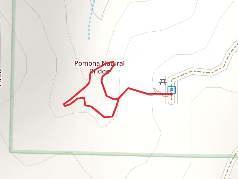 Pomona Natural Bridge Loop Trail