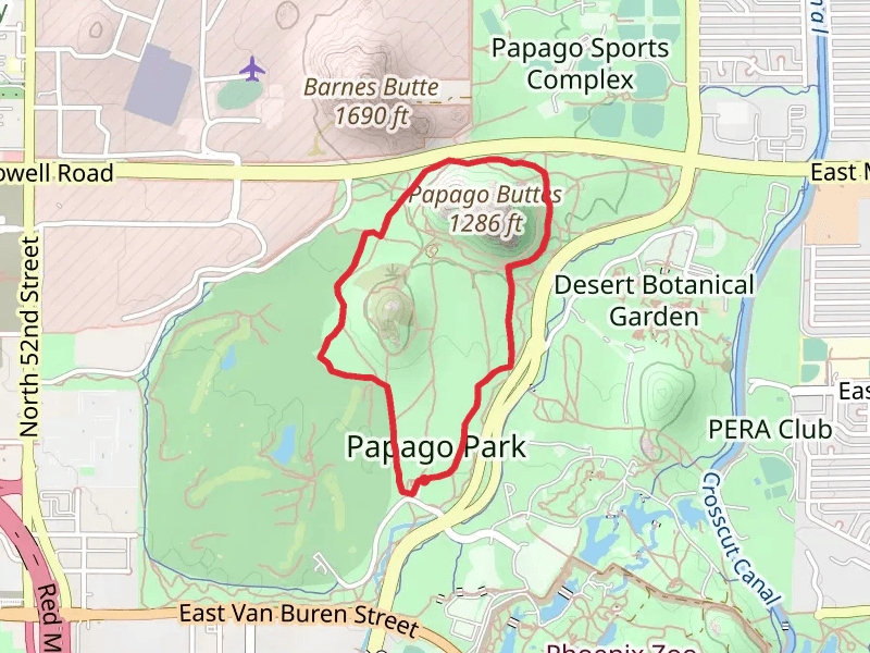 Papago Buttes Loop