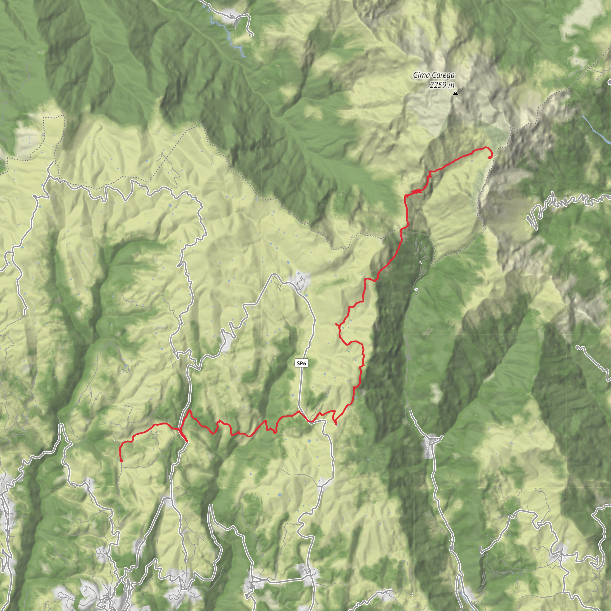 Contrada Scalon a Rifugio Scalorbi mobile static map