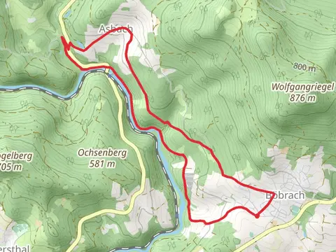 Böbracher Wanderoute