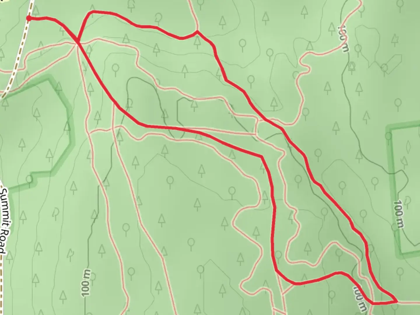 An image depicting the trail Bald Hill Brook - Arcadia Loop Trail and its surrounding area.