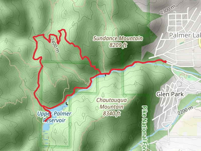 La Deux Réservoirs, Ice Cave Creek Loop Trail