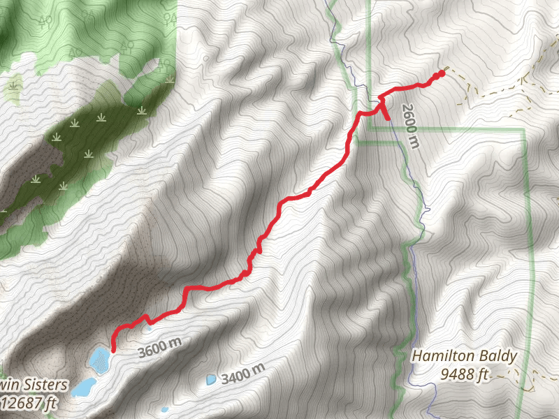 Stout Creek Lakes Trail