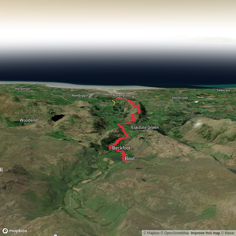Boot to Ravenglass via Muncaster Fell