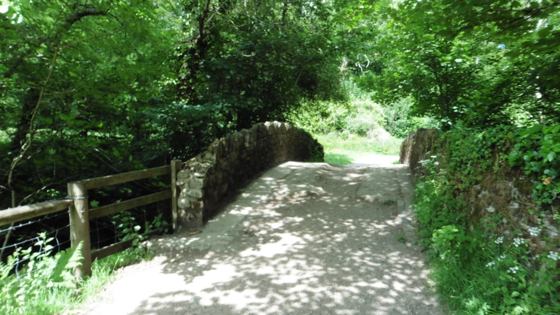 An image depicting the trail Walk around Parke and its surrounding area.