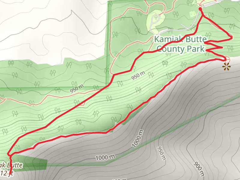 Pine Ridge Trail and Backside Trail