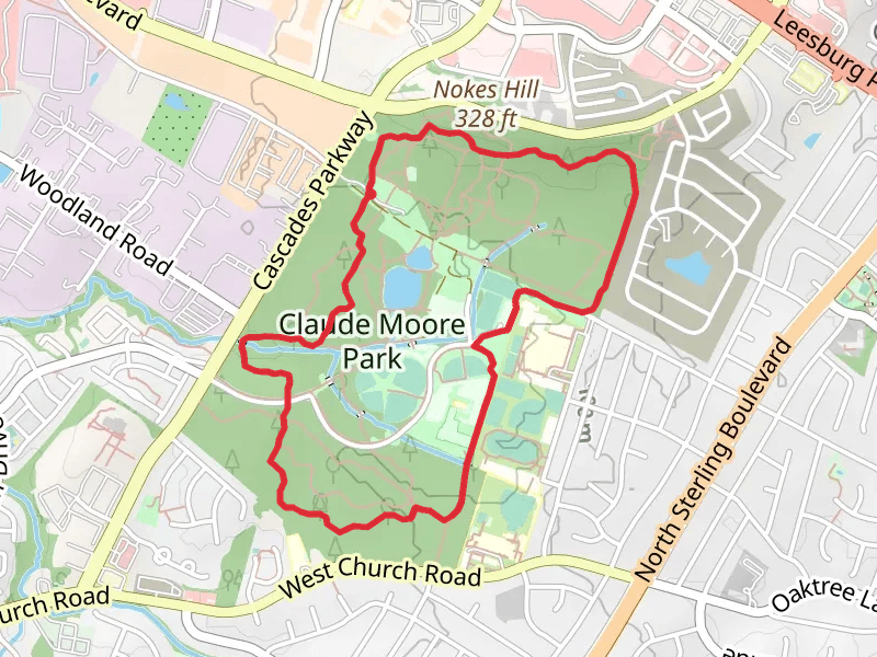 The Scout Loop Trail - Claude Moore Park