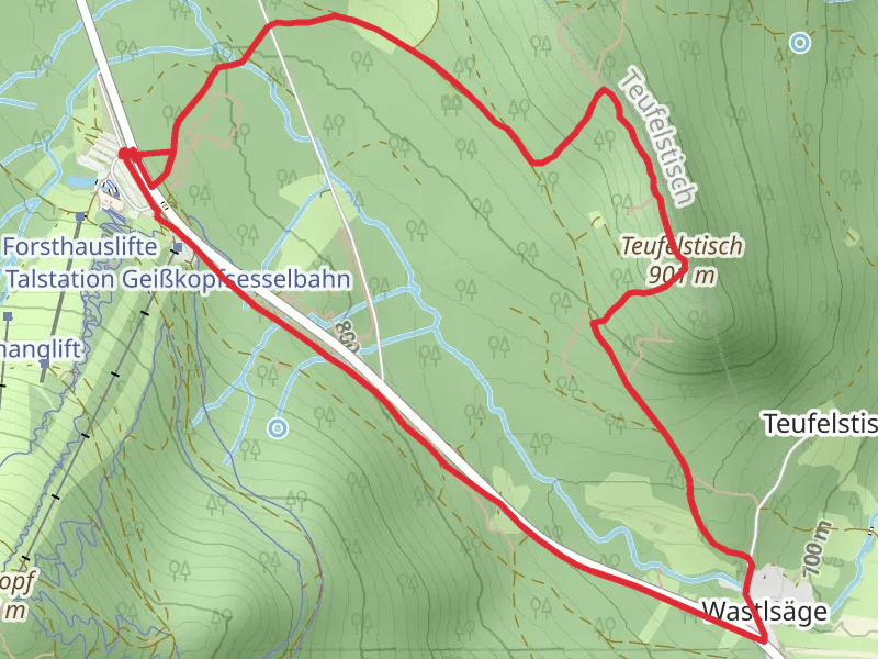 Teufelstisch via Bischofsmais