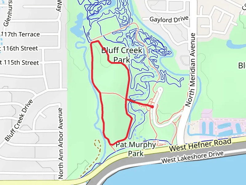 Bluff Creek Park Loop