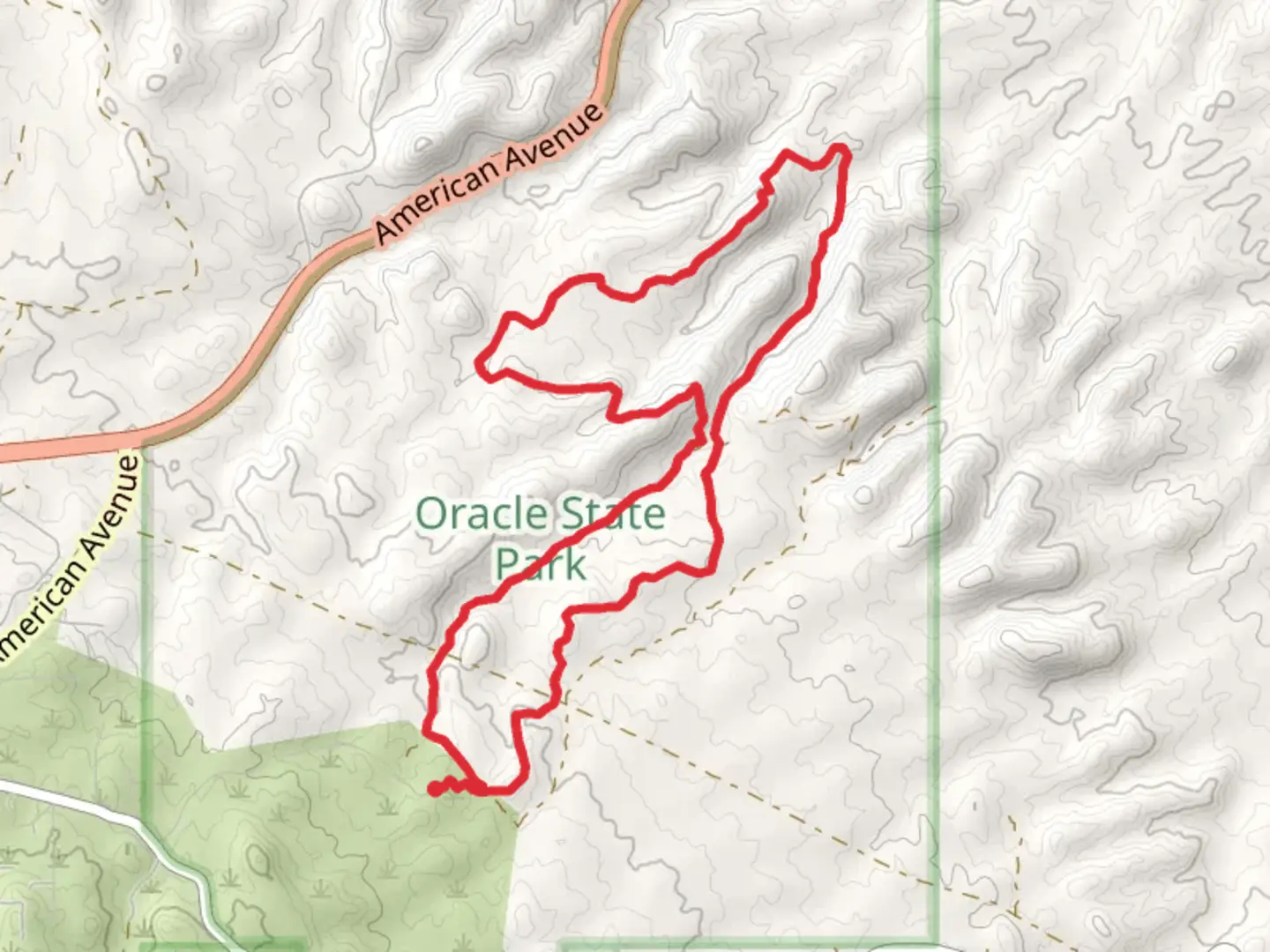 An image depicting the trail Nature, Wildlife Corridor and Windmill Loop Trail and its surrounding area.