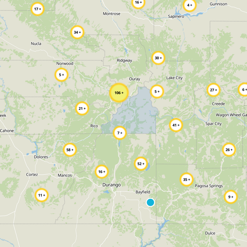 San Juan County Static Map