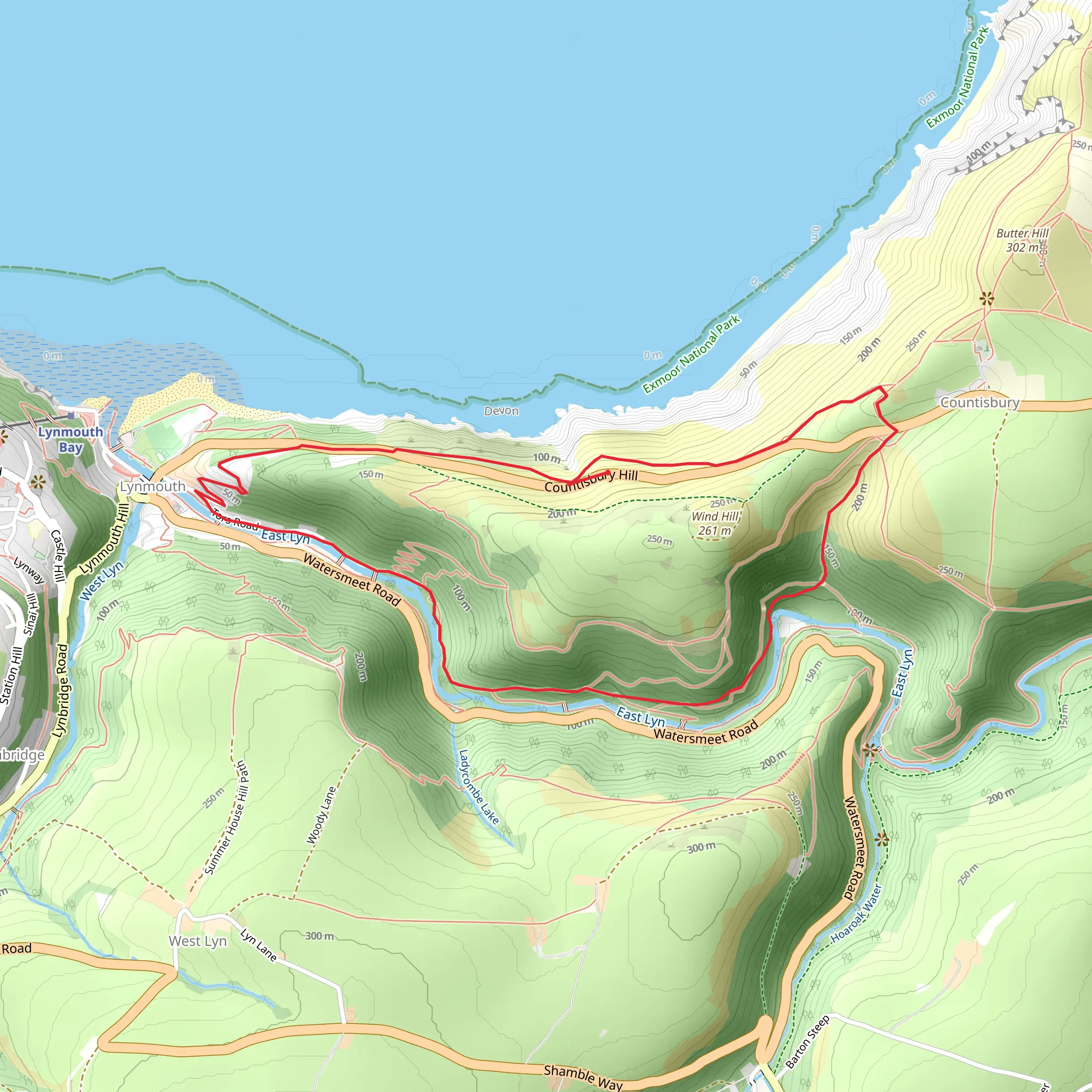 Wester Wood Walk mobile static map