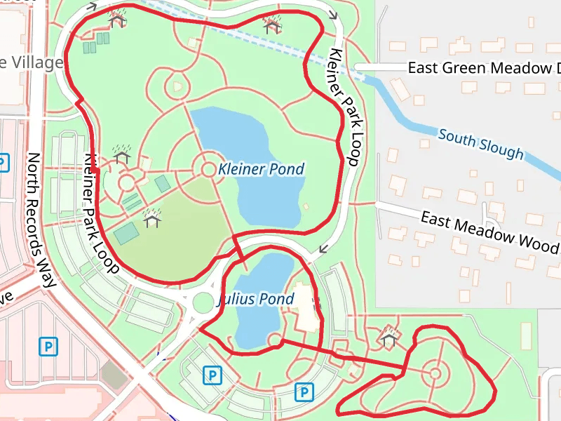 Kleiner Pond and Julius Pond Loop