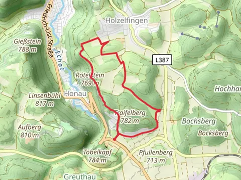 Locherstein and Rötelstein Loop from Traifelberg