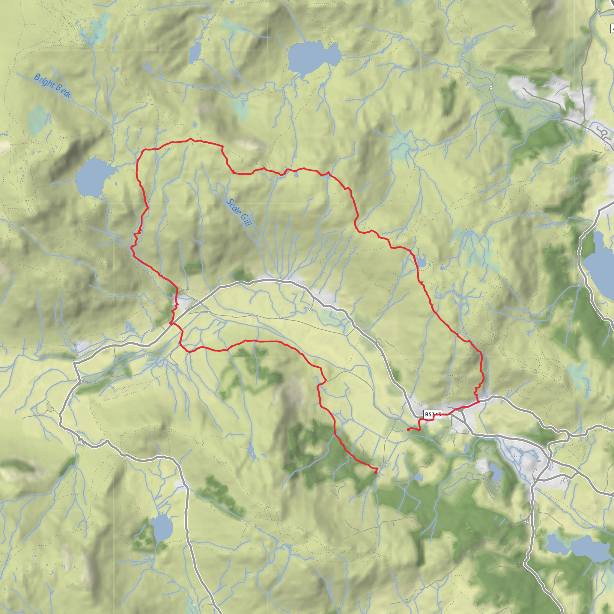 Baysbrown Circular mobile static map