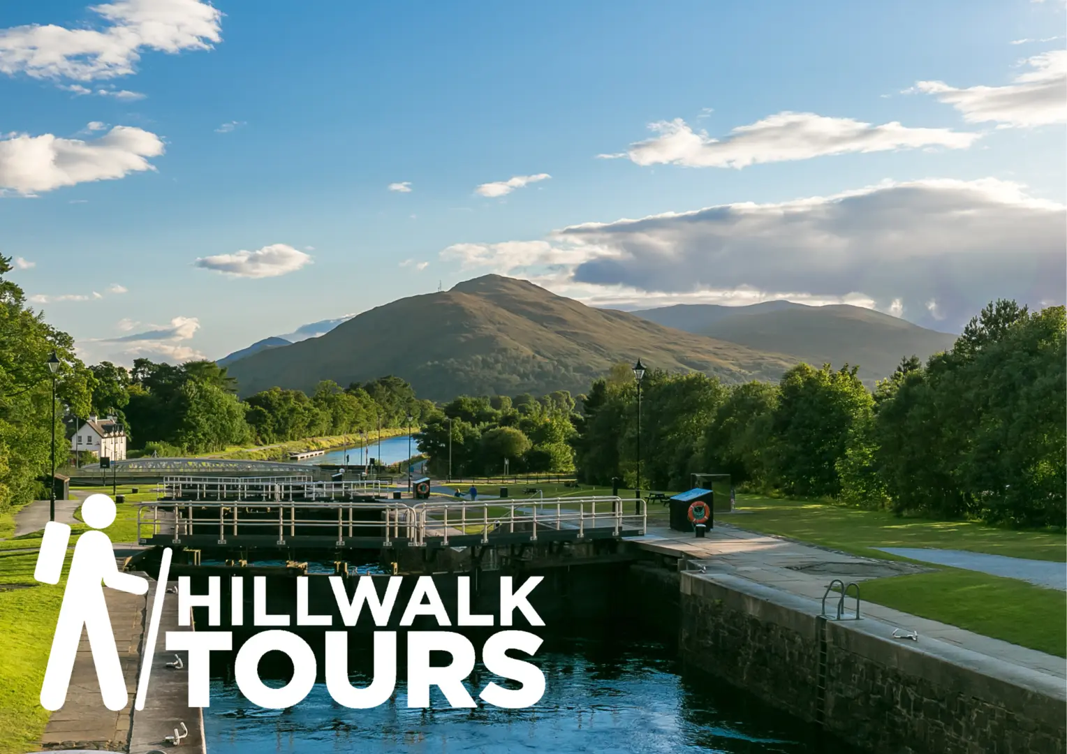 An image depicting the trail Great Glen Way 5-Day Challenging Tour (Hillwalk Tours) and its surrounding area.