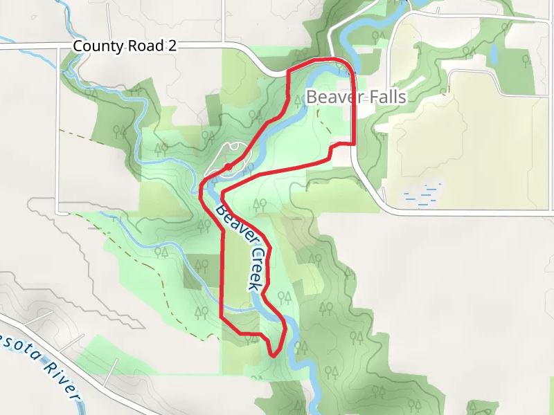 Beaver Creek and Falls Loop