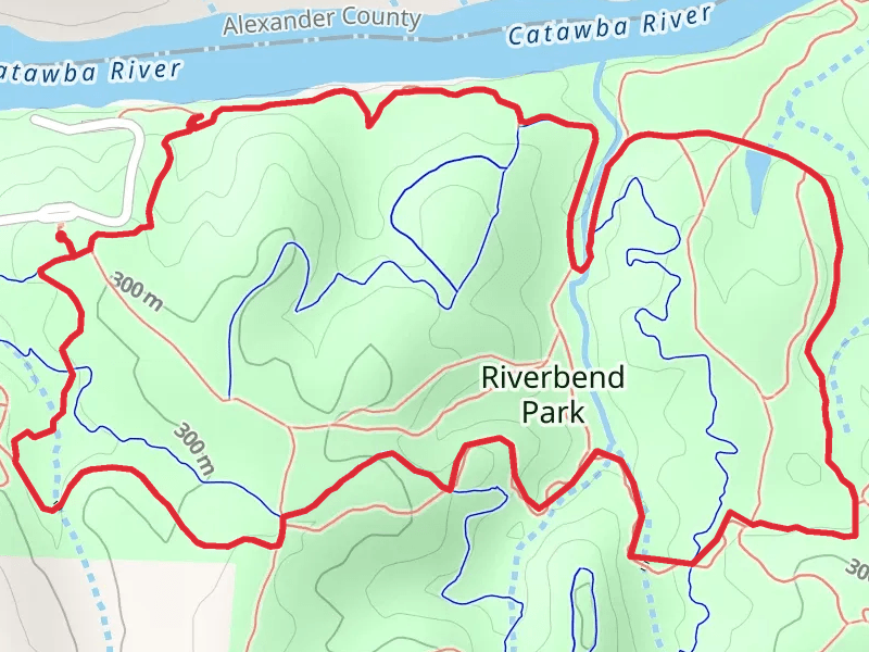 Red, Blue and Orange Loop Trail