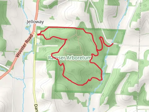 Ridge trail and Wetland Loop Trail