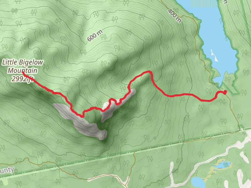Little Bigelow Mountain via Chase Brook