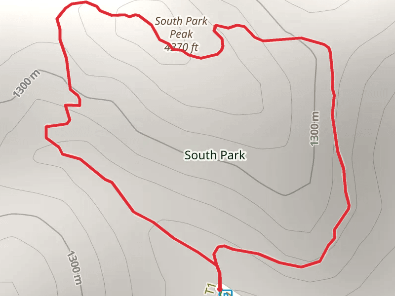 South Park Peak Loop