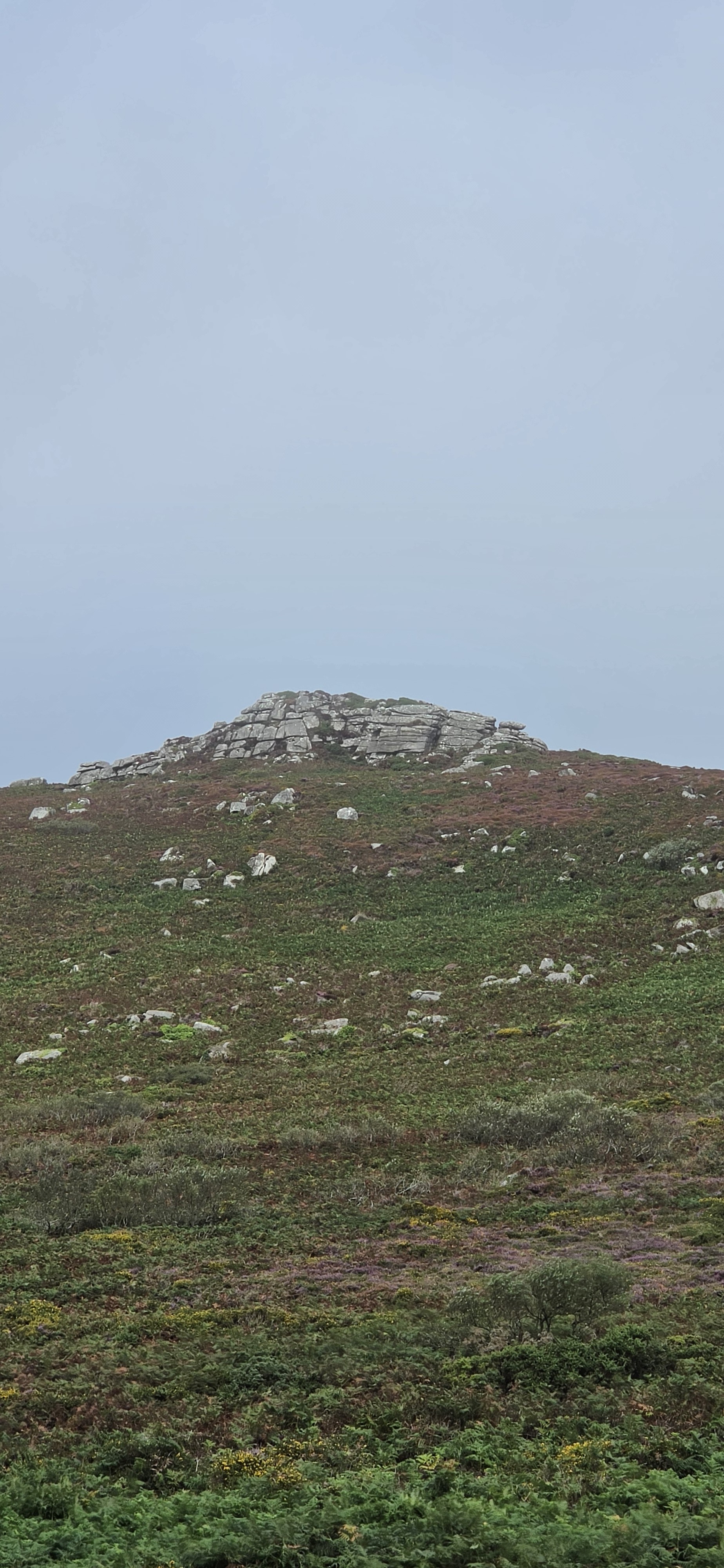 A map preview of the recording Hike on ​Carn Galver & Watch Croft.