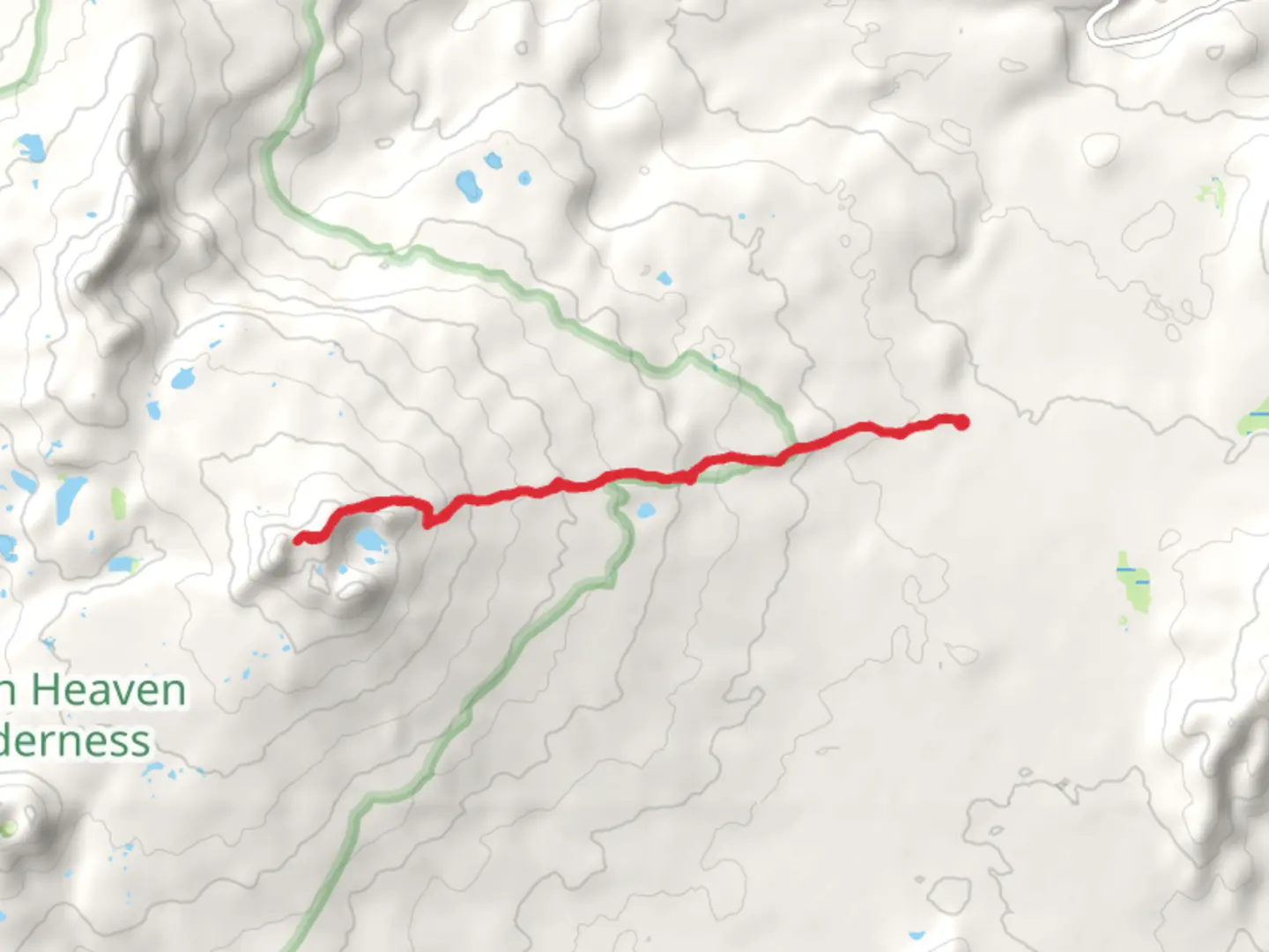 An image depicting the trail Lemei Rock via Lemei Trail and its surrounding area.