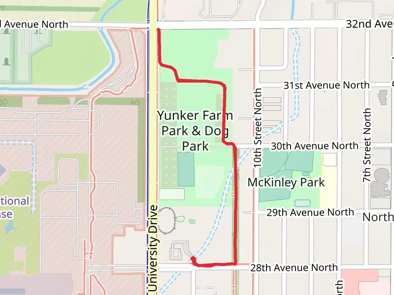 Yunker Farm Park and Dog Park Walk