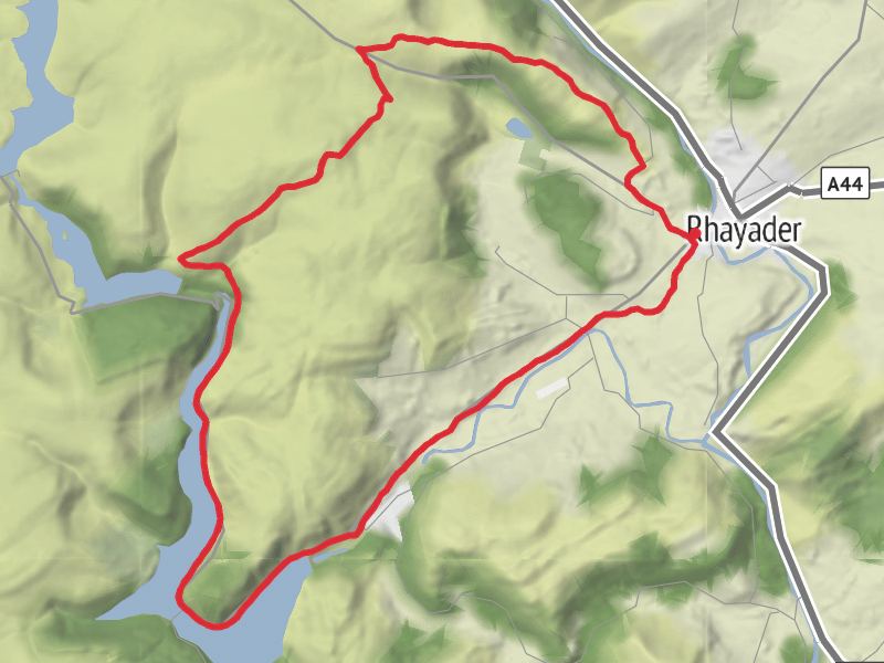Elan valley circuit from Rhayader thumbnail