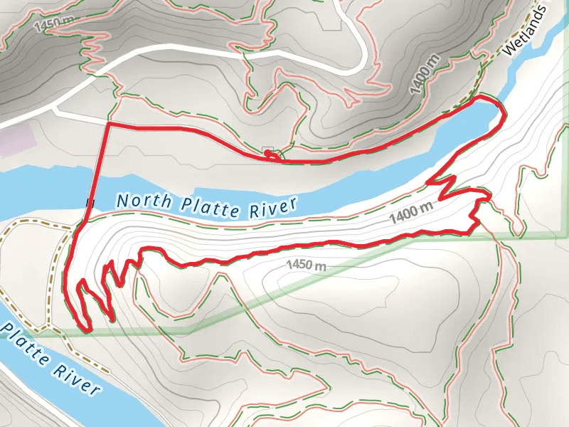Rattlesnake Rim - Raptor - Wetlands Loop Trail