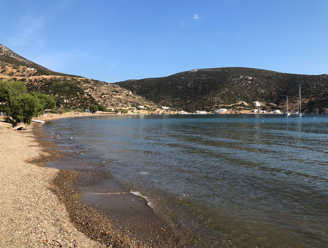 Vathy to Apollonia via Agios Polykarpos