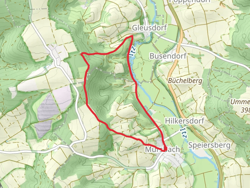 Fasan Wanderweg Muersbach