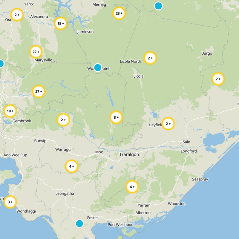 Baw Baw Static Map