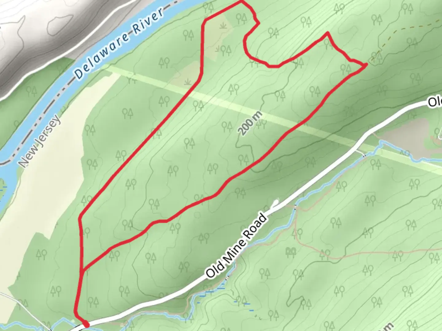 An image depicting the trail Pioneer and Hamilton Ridge Loop Trail and its surrounding area.