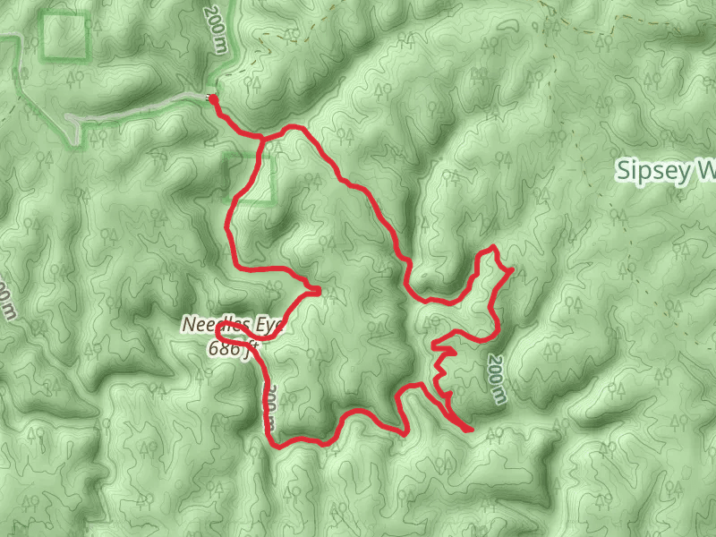 Bunyan Hill Wild Hiking and Thompson Creek Wild Hiking Loop Trail