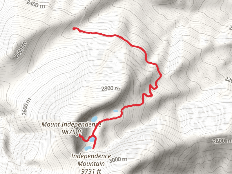 Mount Independence and Lake