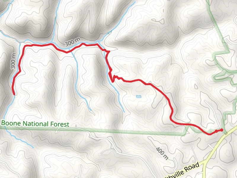 Lick Creek Falls Trail