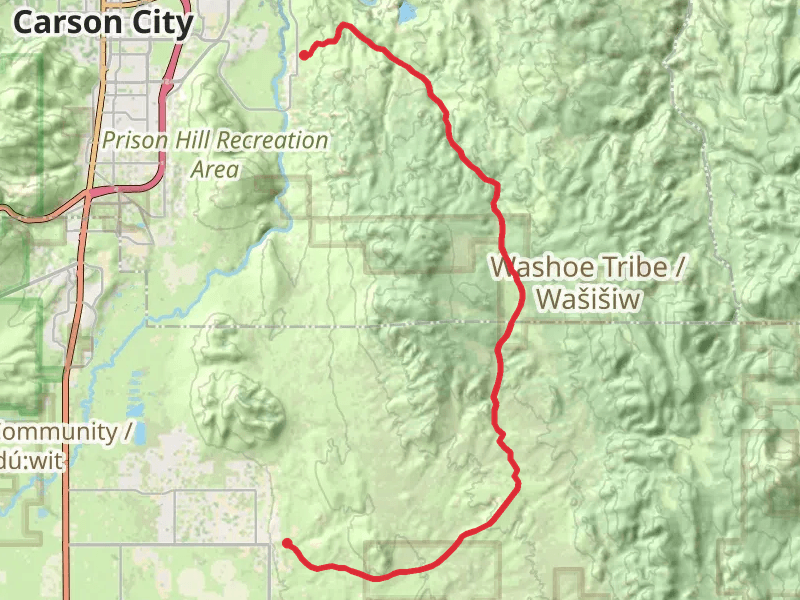 Sunrise Pass Road Walk