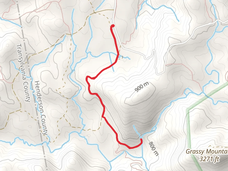 Wintergreen Falls Trail