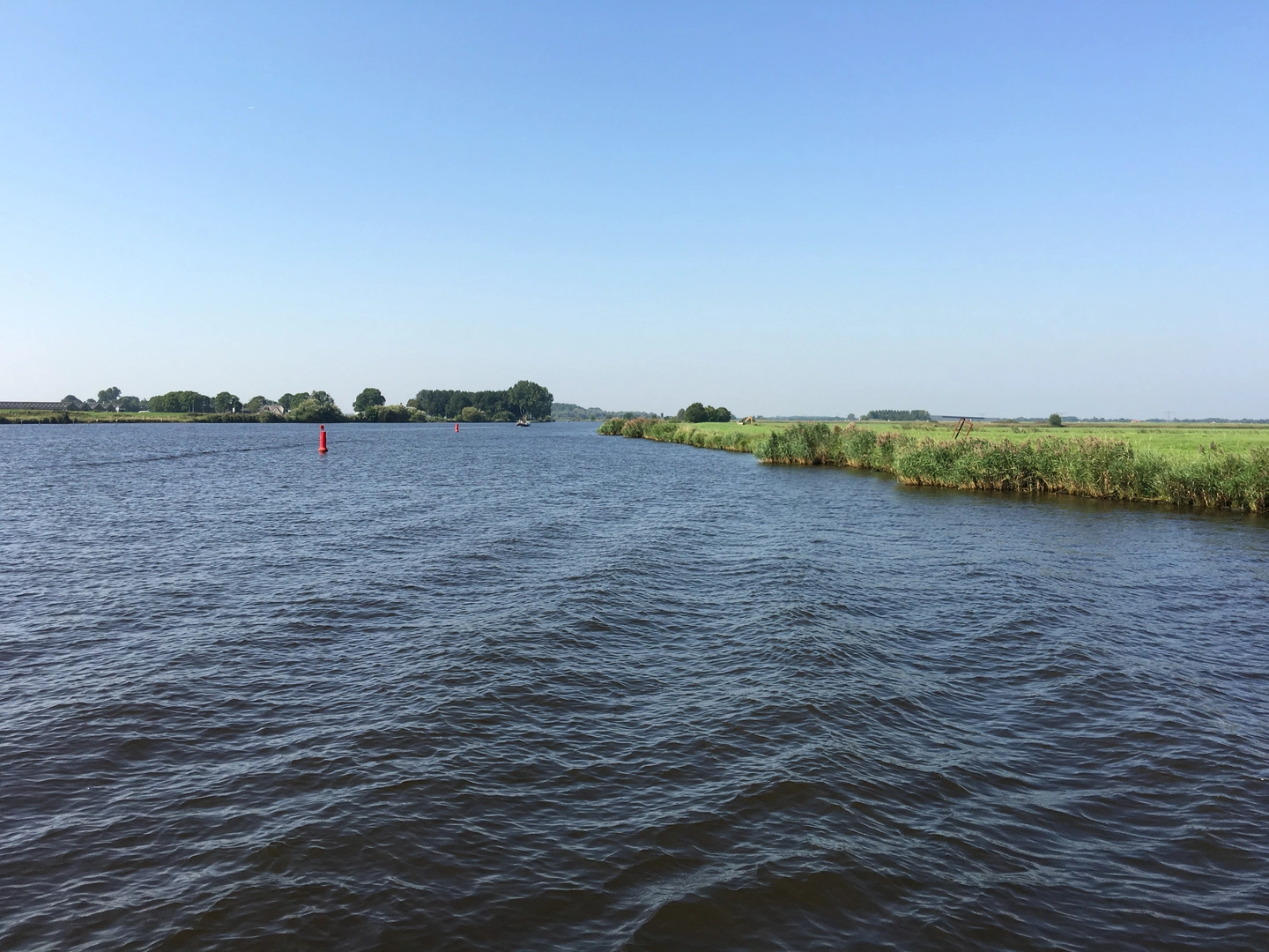 An image depicting the trail Vollenhove to Hasselt via Bentendijkpad and Zwarte and its surrounding area.