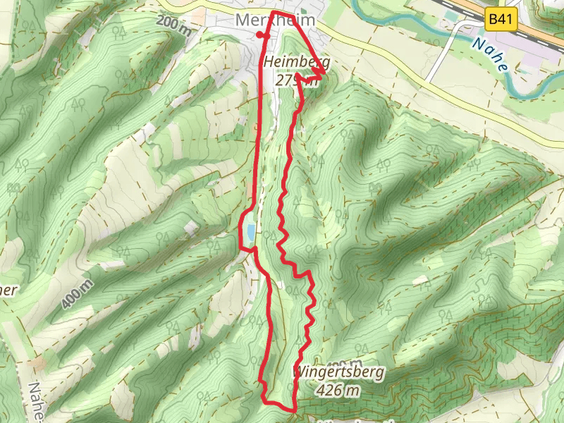 Heimberg via Winchendeller Weiher Loop