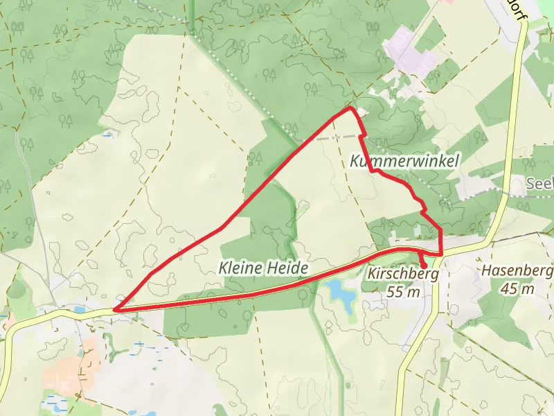 Kleine Heide Loop - Wulkow