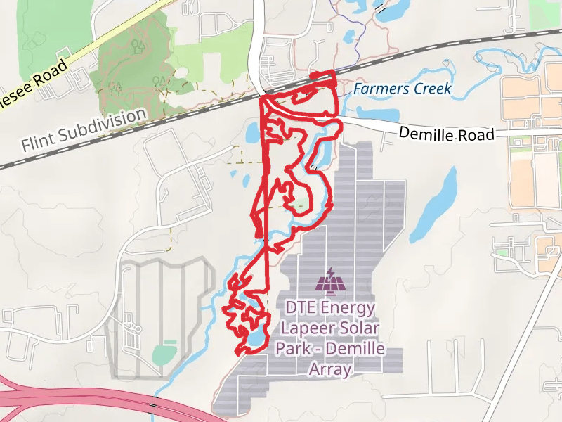 Cemetery Loop, Osprey Trail and South Loop